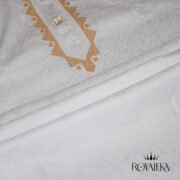 Jacquard Cotton Embroidery Panjabi (White) - Image 3