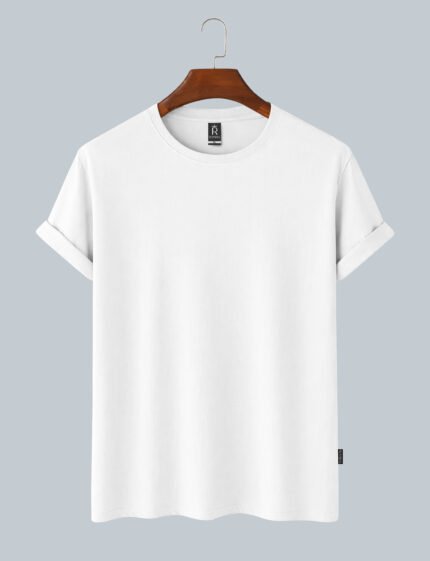 Mens Premium T-Shirt -  Solid White