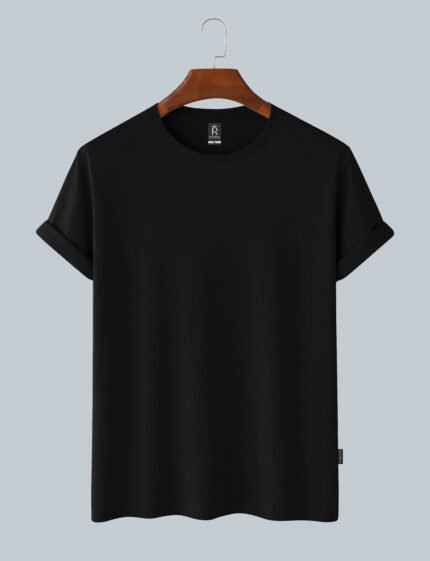 Mens Premium T-Shirt -  Solid Black